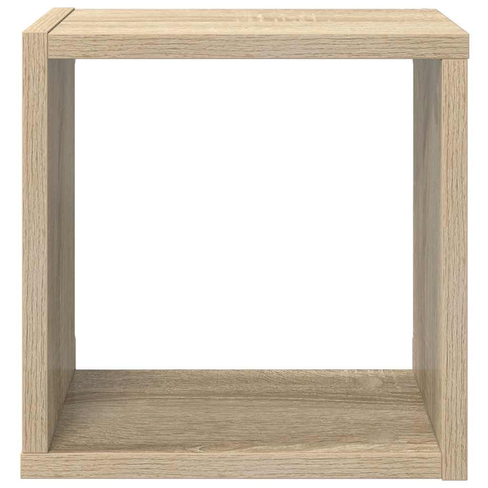 Rafturi de perete cub 6 buc. stejar sonoma 26x15x26 cm - WALTI WALTI