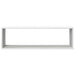 Rafturi de perete cub, 2 buc., alb, 100x15x30 cm, PAL - WALTI WALTI