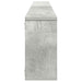Rafturi de perete cub, 2 buc., gri beton, 100x15x30 cm, PAL - WALTI WALTI