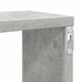 Rafturi de perete cub, 4 buc., gri beton, 100x15x30 cm, PAL - WALTI WALTI