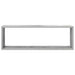 Rafturi de perete cub, 2 buc., gri beton, 80x15x26,5 cm, PAL - WALTI WALTI