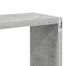 Rafturi de perete cub, 4 buc., gri beton, 80x15x26,5 cm, PAL - WALTI WALTI