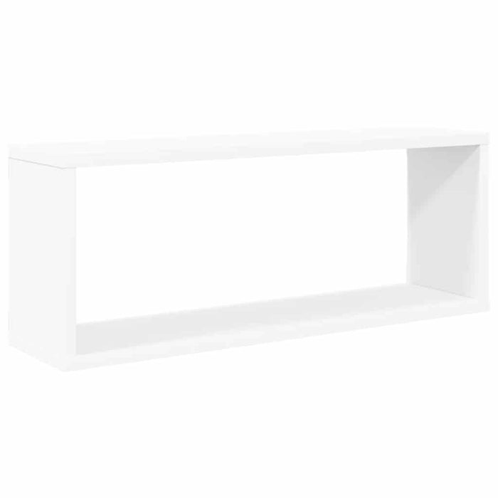 Rafturi de perete în formă de cub 6 buc. alb 60x15x23 cm lemn - WALTI WALTI
