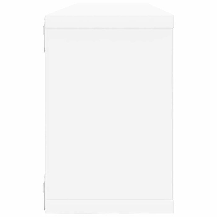 Rafturi de perete în formă de cub 6 buc. alb 60x15x23 cm lemn - WALTI WALTI