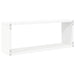 Rafturi de perete în formă de cub 6 buc. alb 60x15x23 cm lemn - WALTI WALTI