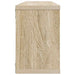 Rafturi de perete cub, 4 buc., stejar sonoma, 60x15x23 cm, PAL - WALTI WALTI