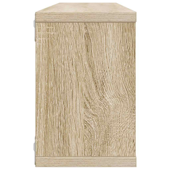 Rafturi de perete cub, 6 buc., stejar sonoma, 60x15x23 cm, PAL - WALTI WALTI