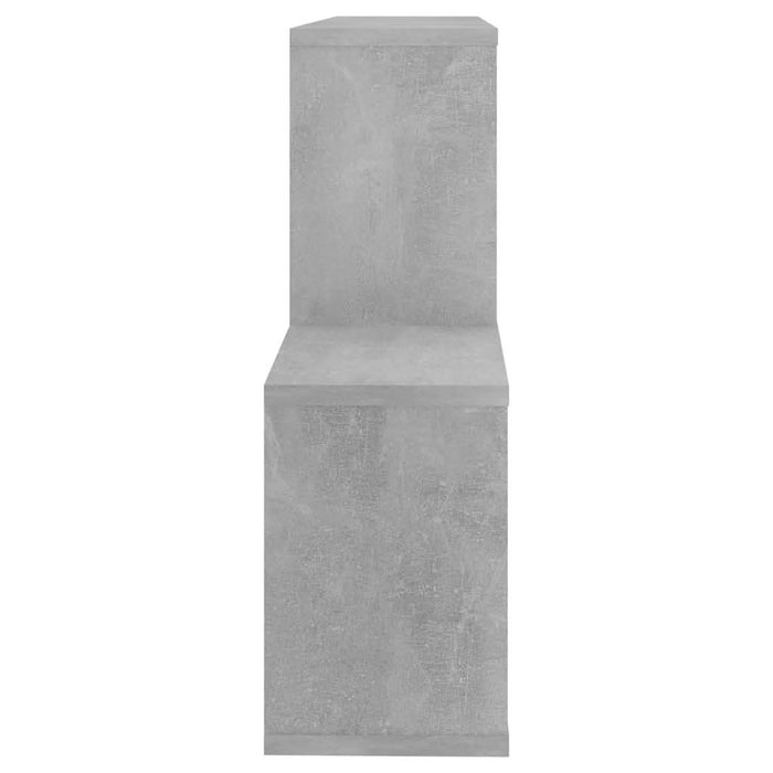 Raft de perete, gri beton, 100x18x53 cm , PAL - WALTI WALTI