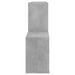 Raft de perete, gri beton, 100x18x53 cm , PAL - WALTI WALTI