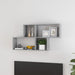 Raft de perete, gri beton, 100x18x53 cm , PAL - WALTI WALTI