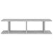 Rafturi de perete, 2 buc., gri beton, 75x18x20 cm, lemn - WALTI WALTI