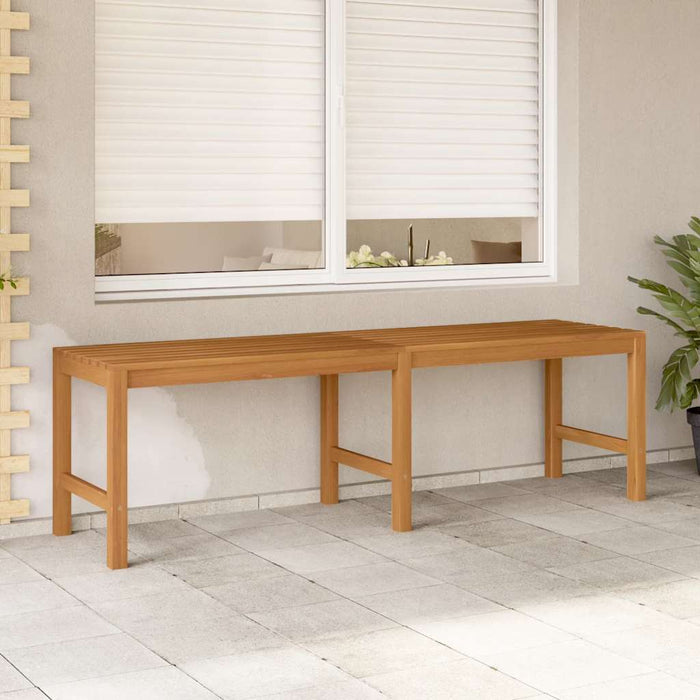 Bancă de grădină, 150 cm, lemn masiv de tec - WALTI WALTI