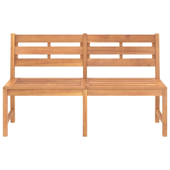 Bancă de grădină, 150 cm, lemn masiv de tec - WALTI WALTI