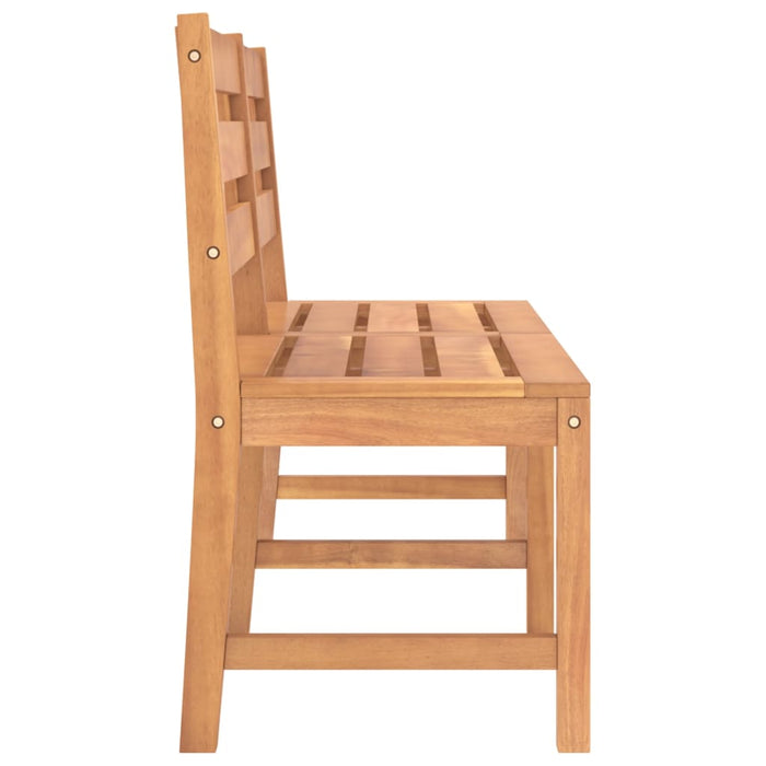 Bancă de grădină, 150 cm, lemn masiv de tec - WALTI WALTI