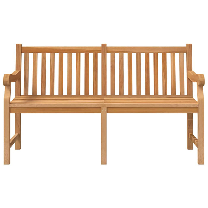 Bancă de grădină, 150 cm, lemn masiv de tec - WALTI WALTI