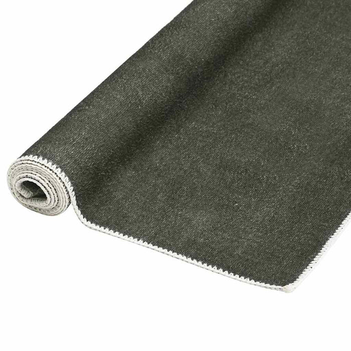 Covor lavabil pliabil, gri taupe, 180x270 cm, poliester WALTI