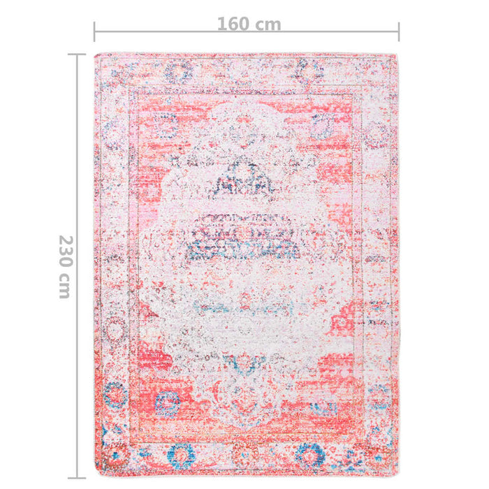 Covor cu imprimeu lavabil, multicolor, 160x230 cm, poliester WALTI