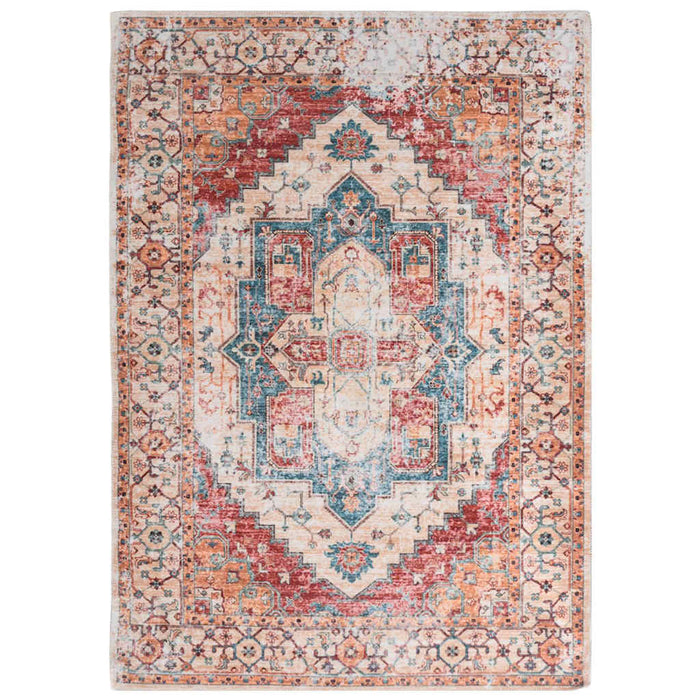 Covor cu imprimeu lavabil, multicolor, 140x200 cm, poliester WALTI