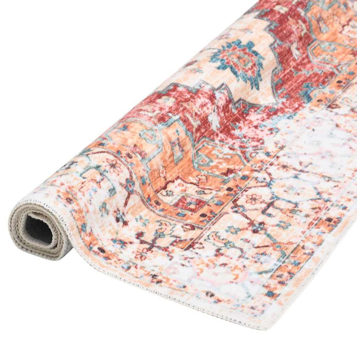 Covor cu imprimeu lavabil, multicolor, 140x200 cm, poliester WALTI