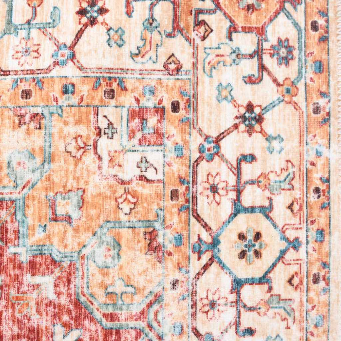 Covor cu imprimeu lavabil, multicolor, 140x200 cm, poliester WALTI
