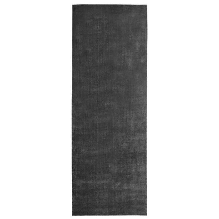 Covor traversă lavabil pliabil, antracit, 80x300 cm, poliester WALTI