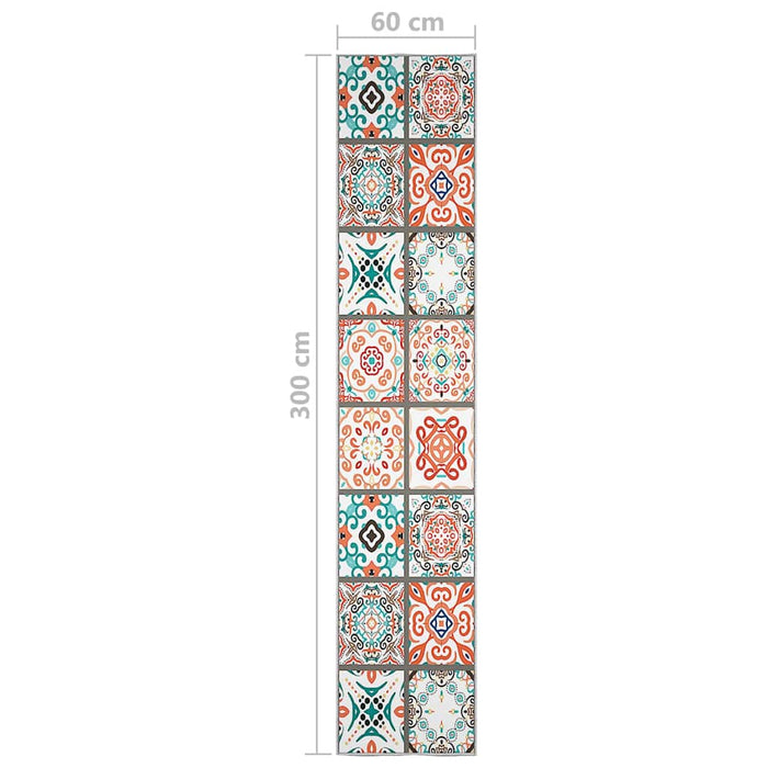 Covor traversă cu imprimeu, lavabil, 60x300 cm, poliester WALTI