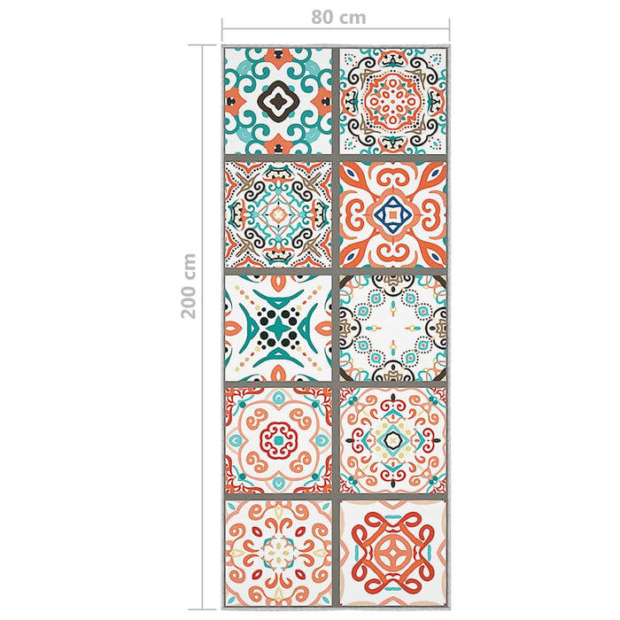 Covor traversă cu imprimeu, lavabil, 80x200 cm, poliester WALTI