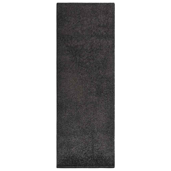 Covor moale anti-alunecare, antracit, 57x150 cm WALTI