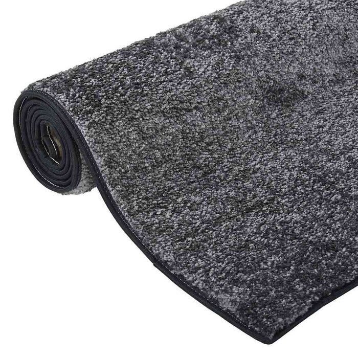Covor moale anti-alunecare, gri, 67x180 cm WALTI