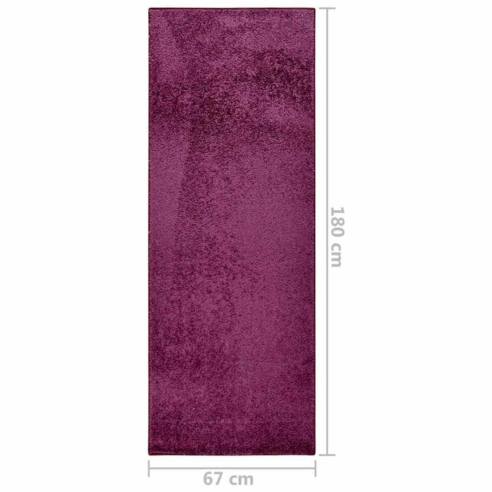 Covor moale anti-alunecare, violet, 67x180 cm WALTI