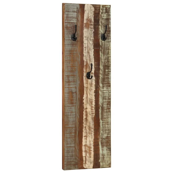 Cuier de haine de perete 2 buc. 36x3x110 cm lemn masiv reciclat - WALTI WALTI