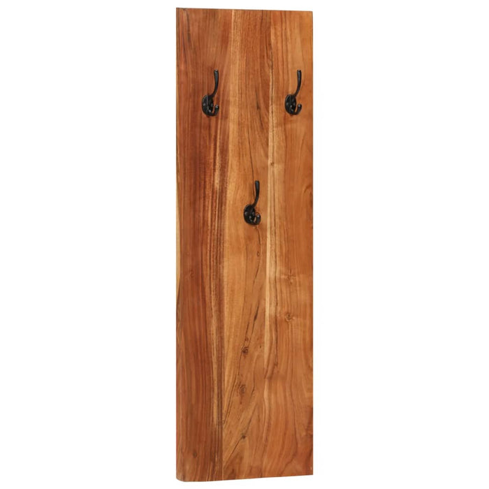 Cuier de haine de perete 2 buc. 36x3x110 cm, lemn masiv acacia - WALTI WALTI