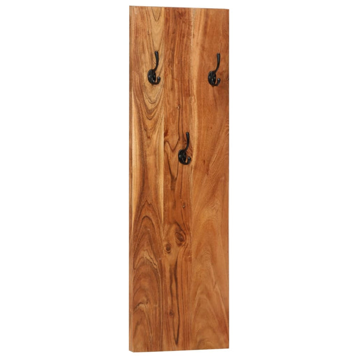 Cuier de haine de perete 2 buc. 36x3x110 cm, lemn masiv acacia - WALTI WALTI