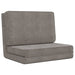 Scaun de podea pliabil, gri deschis, material textil - WALTI WALTI