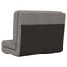 Scaun de podea pliabil, gri deschis, material textil - WALTI WALTI