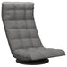 Scaun de podea pivotant, gri deschis, material textil - WALTI WALTI