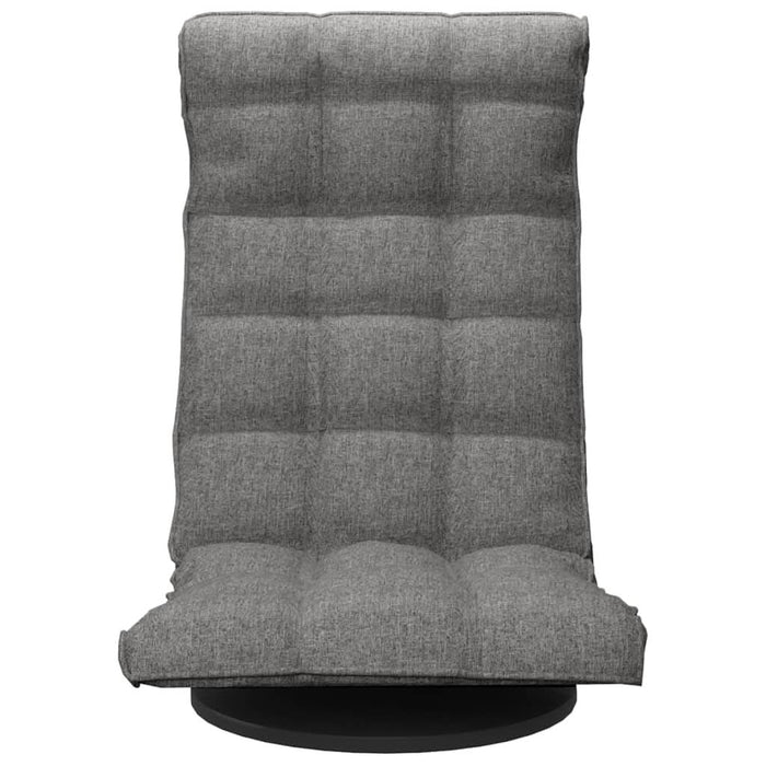 Scaun de podea pivotant, gri deschis, material textil - WALTI WALTI