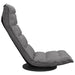 Scaun de podea pivotant, gri deschis, material textil - WALTI WALTI