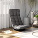 Scaun de podea pivotant, gri deschis, material textil - WALTI WALTI