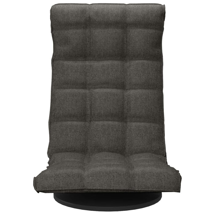 Scaun de podea pivotant, gri închis, material textil - WALTI WALTI