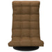 Scaun de podea pivotant, maro, material textil - WALTI WALTI