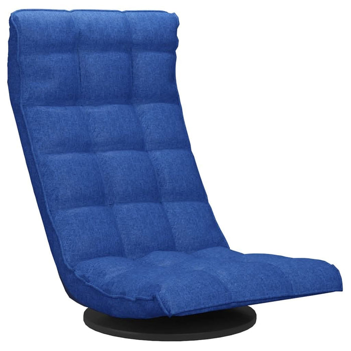 Scaun de podea pivotant, albastru, material textil - WALTI WALTI