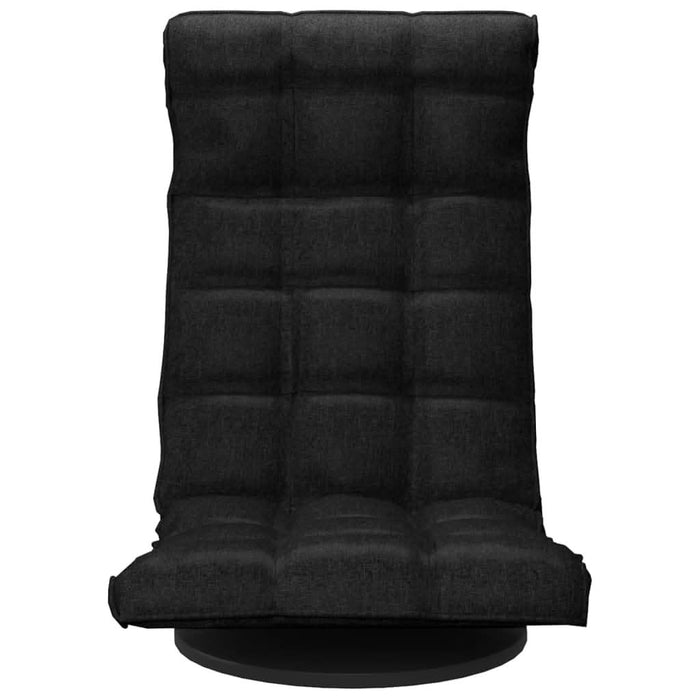 Scaun de podea pivotant, negru, material textil - WALTI WALTI