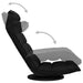 Scaun de podea pivotant, negru, material textil - WALTI WALTI