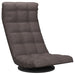 Scaun de podea pivotant, gri taupe, material textil - WALTI WALTI
