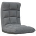 Scaun de podea pliabil, gri deschis, material textil - WALTI WALTI
