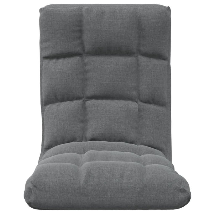 Scaun de podea pliabil, gri deschis, material textil - WALTI WALTI