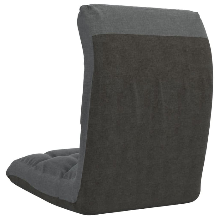 Scaun de podea pliabil, gri deschis, material textil - WALTI WALTI