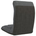 Scaun de podea pliabil, gri deschis, material textil - WALTI WALTI