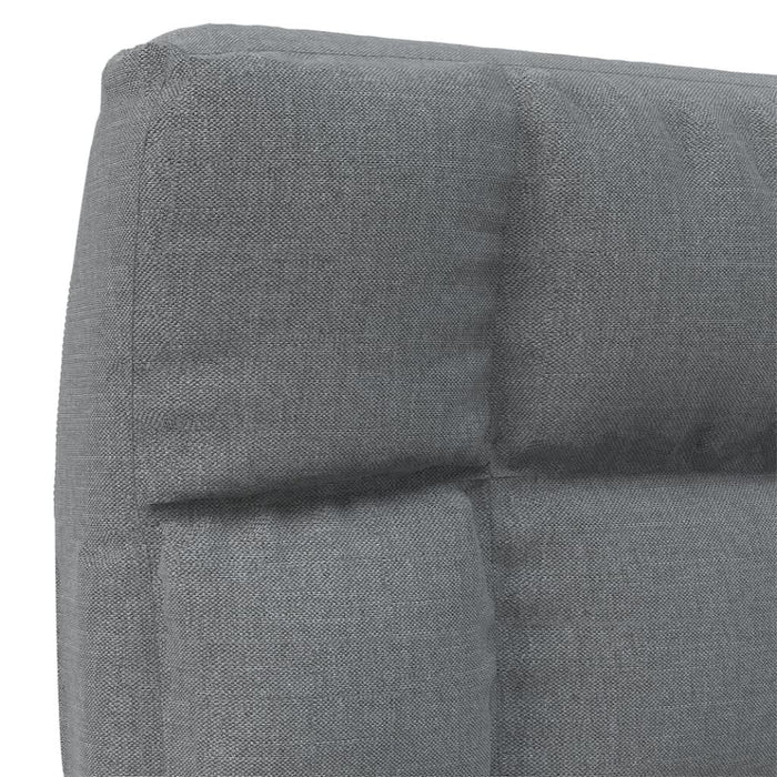 Scaun de podea pliabil, gri deschis, material textil - WALTI WALTI